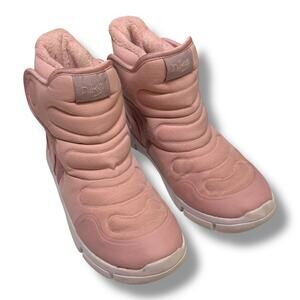 Nike Kids Girls Novice Boot Pink Glaze Size 2 Snow Winter Quilted